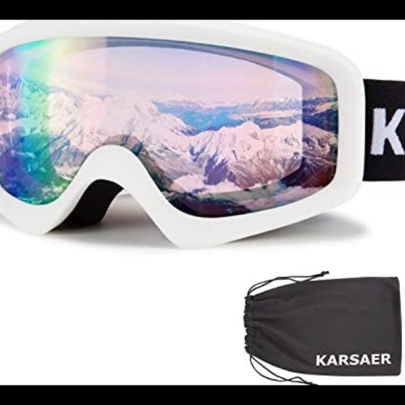 NWT Ski Goggles Anti-Fog Snow Goggles OTG 100% UV Protection